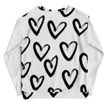 Real Rich Logo Hearts Unisex Sweatshirt