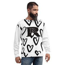 Real Rich Logo Hearts Unisex Sweatshirt