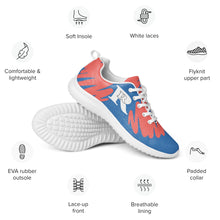 Real Rich Logo blue red spots Men’s athletic shoes