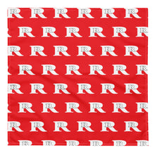 Real Rich Logo's Red All-over print bandana