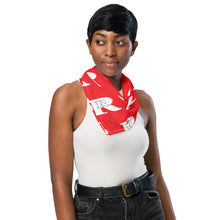 Real Rich Logo's Red All-over print bandana