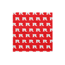 Real Rich Logo's Red All-over print bandana