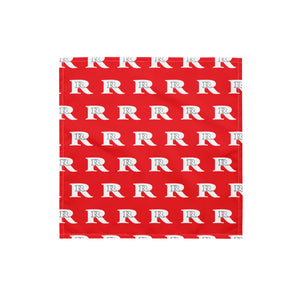 Real Rich Logo's Red All-over print bandana