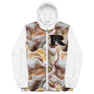 Real Rich Logo Chocolate Men’s windbreaker