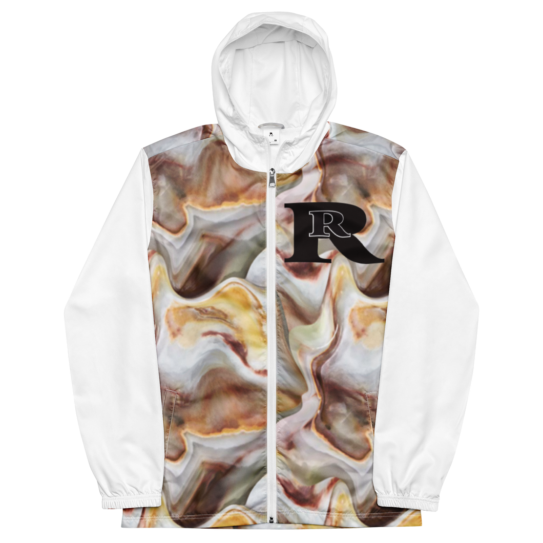 Real Rich Logo Chocolate Men’s windbreaker
