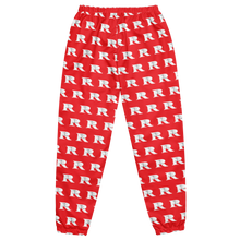 Real Rich Logo's Red Unisex track pants