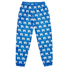 Real Rich Logo's Royal Blue Unisex track pants