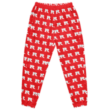 Real Rich Logo's Red Unisex track pants