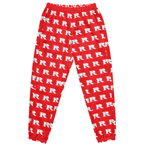 Real Rich Logo's Red Unisex track pants