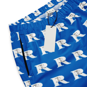 Real Rich Logo's Royal Blue Unisex track pants