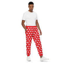 Real Rich Logo's Red Unisex track pants