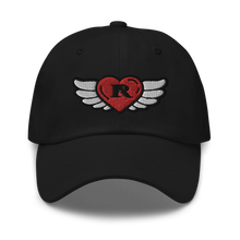 RR Heart w/ wings Dad hat (cpu flaw)