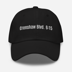 Crenshaw Blvd. 6:15 Dad hat