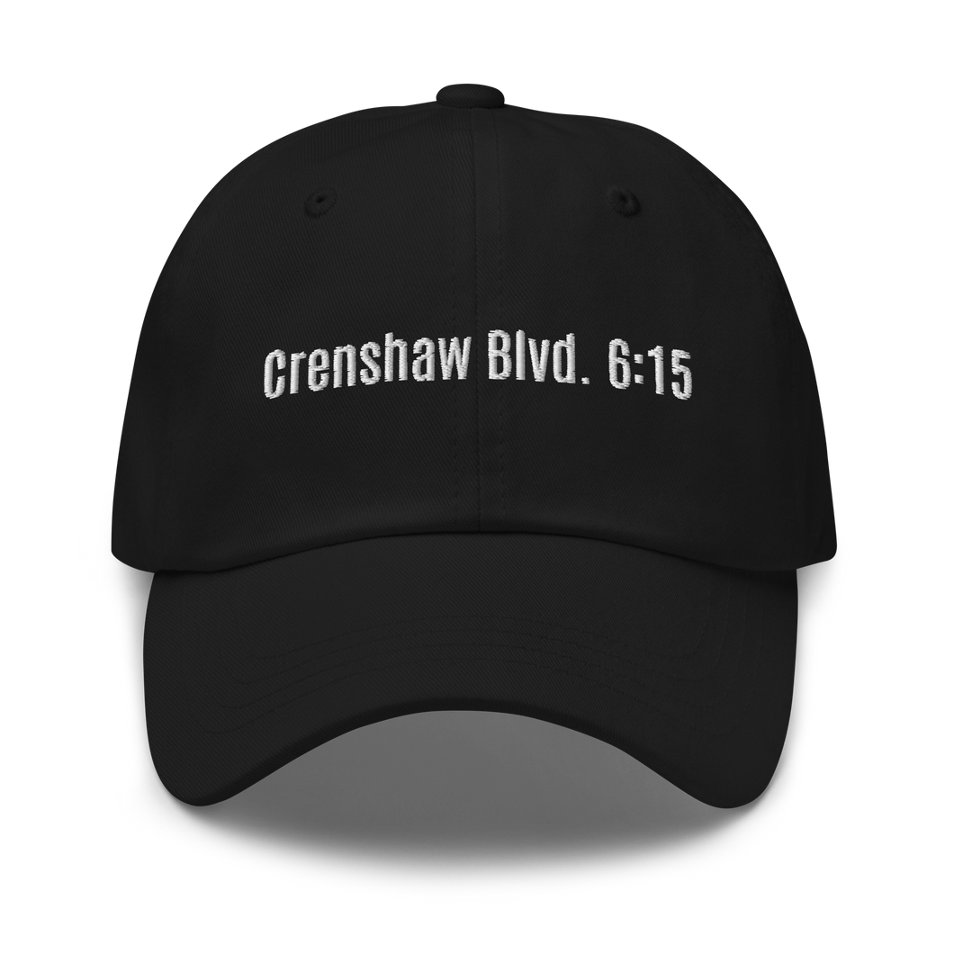 Crenshaw Blvd. 6:15 Dad hat