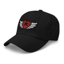 RR Heart w/ wings Dad hat (cpu flaw)