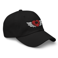 RR Heart w/ wings Dad hat (cpu flaw)