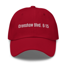 Crenshaw Blvd. 6:15 Dad hat