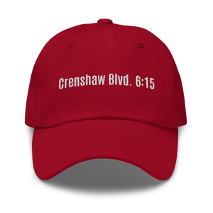 Crenshaw Blvd. 6:15 Dad hat