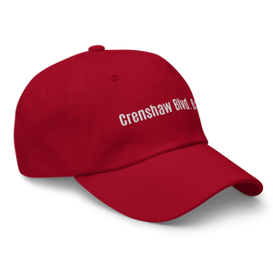 Crenshaw Blvd. 6:15 Dad hat