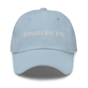 Crenshaw Blvd. 6:15 Dad hat