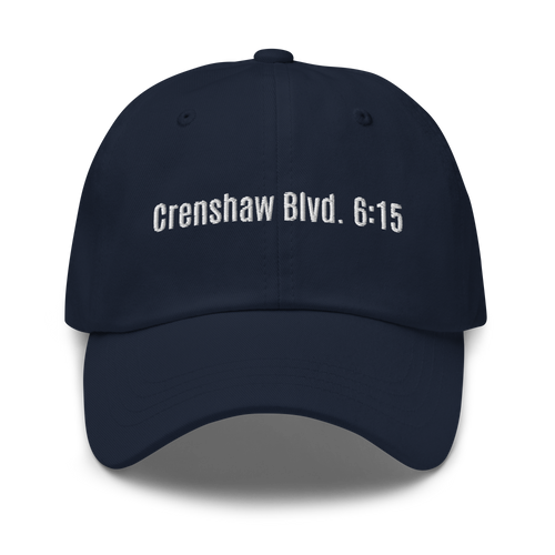 Crenshaw Blvd. 6:15 Dad hat
