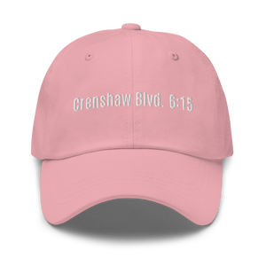 Crenshaw Blvd. 6:15 Dad hat