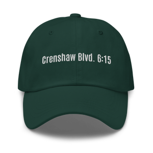 Crenshaw Blvd. 6:15 Dad hat