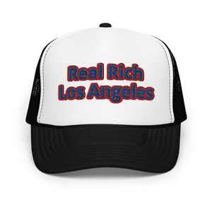 Real Rich LA Foam trucker hat