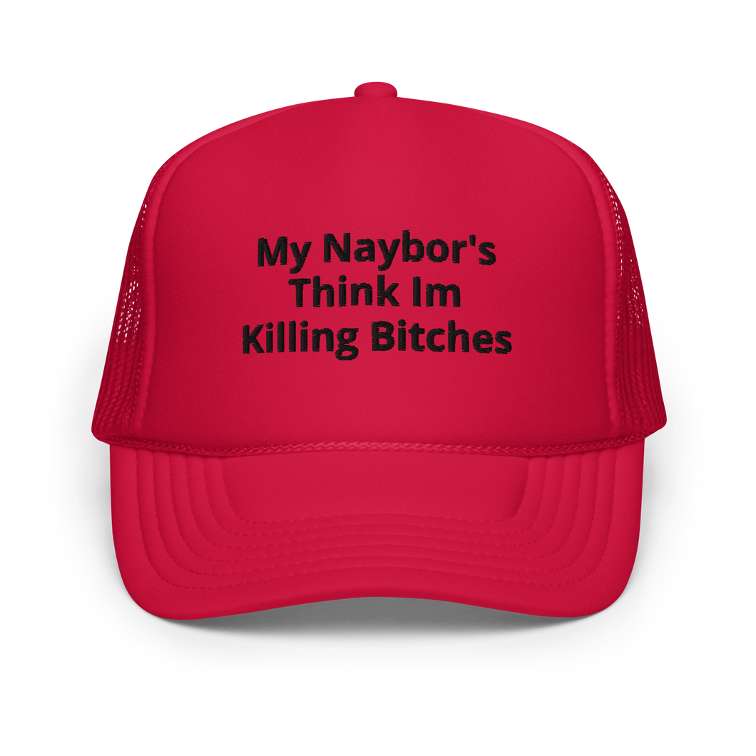 Killing Bitches Foam trucker hat