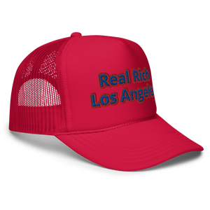 Real Rich LA Foam trucker hat