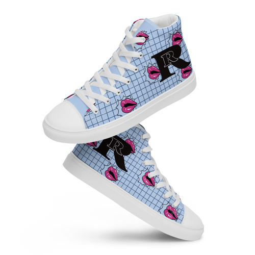 Real Rich LA Kiss Men’s high top canvas shoes