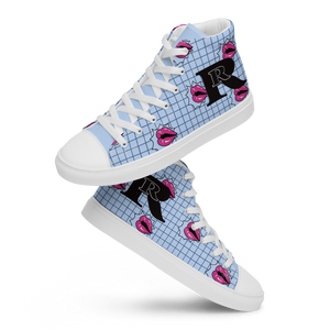 Real Rich LA Kiss Men’s high top canvas shoes
