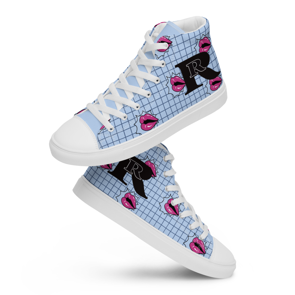 Real Rich LA Kiss Men’s high top canvas shoes