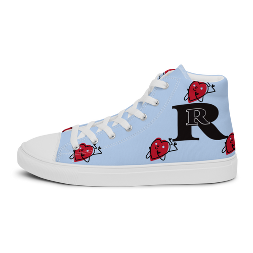 Real Rich Men’s high top canvas shoes