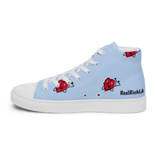 Real Rich Men’s high top canvas shoes