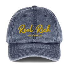 Real Rich LA Gold Vintage Cotton Twill Cap