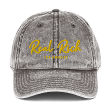 Real Rich LA Gold Vintage Cotton Twill Cap