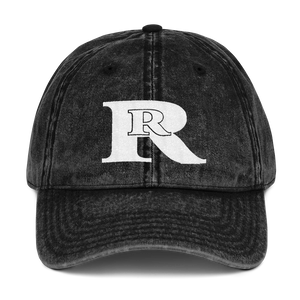 Real Rich Logo Vintage Cotton Twill Cap