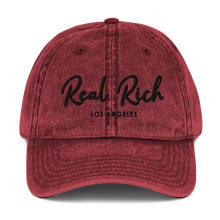 Real Rich LA Vintage Cotton Twill Cap