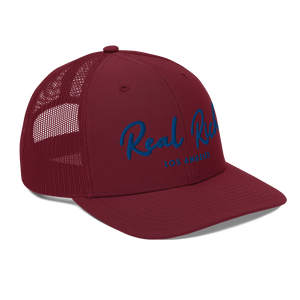 Real Rich LA Blue Trucker Cap