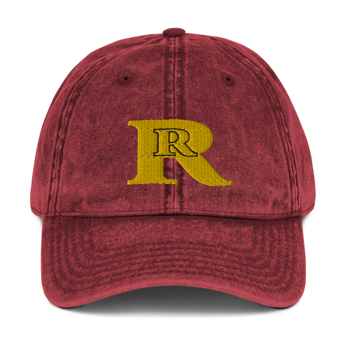 RR logo Vintage Cotton Twill Cap (3dpuff)