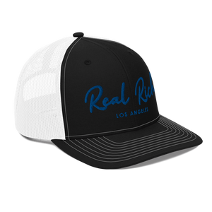 Real Rich LA Blue Trucker Cap
