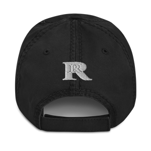RR logo Distressed Dad Hat