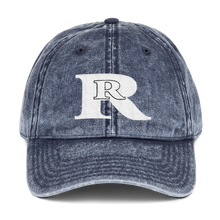 Real Rich Logo Vintage Cotton Twill Cap