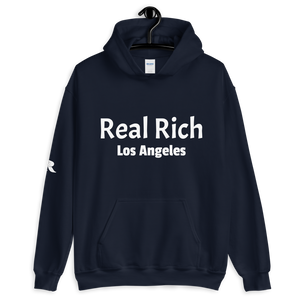 Real Rich Los Angeles RRLA back Unisex Hoodie