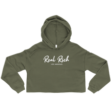 Real Rich LA Crop Hoodie