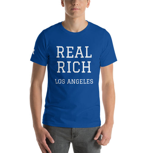 Real Rich LA Short-Sleeve Unisex T-Shirt
