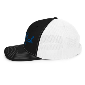 Real Rich LA Blue Trucker Cap