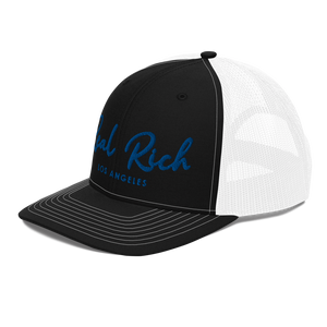Real Rich LA Blue Trucker Cap