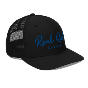 Real Rich LA Blue Trucker Cap
